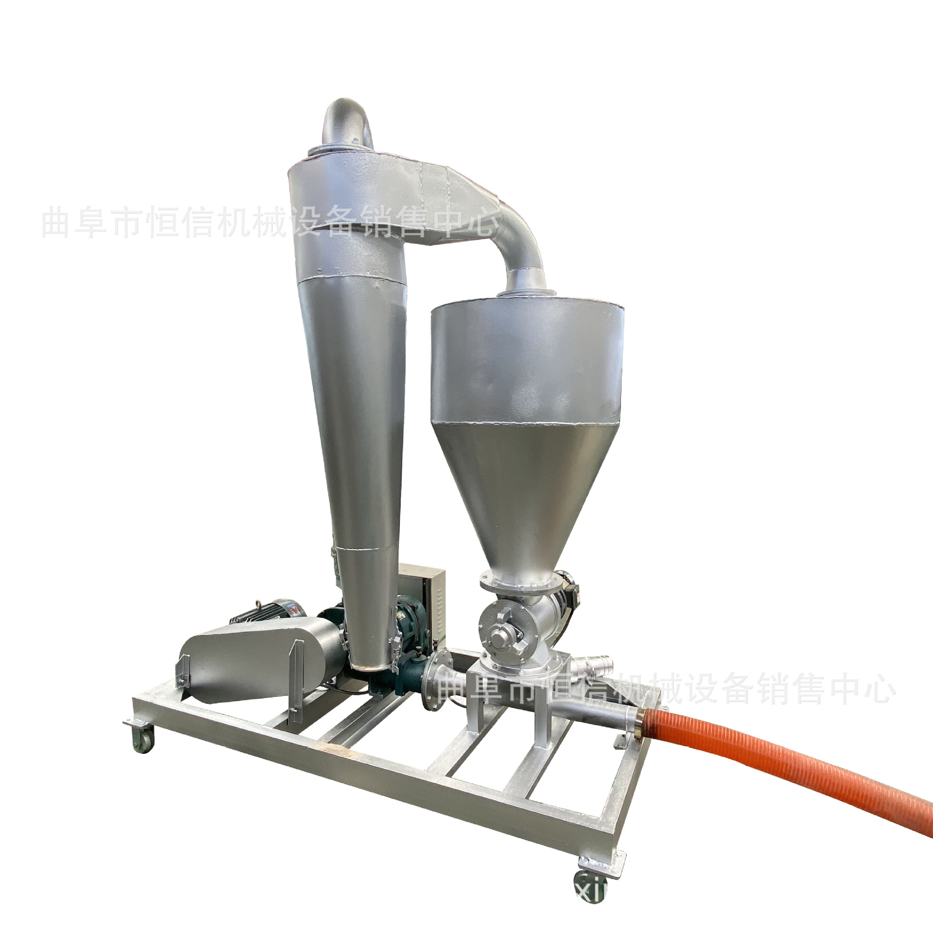 怀化建筑粉煤灰气力抽灰机设备 负压气力输送机 全自动玉米吸粮机