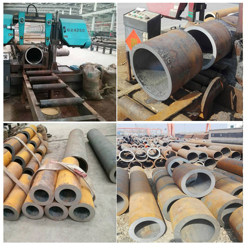 无缝钢管20# 45# Q345B Q355B 16Mn大口径厚壁无缝钢管 切割零售