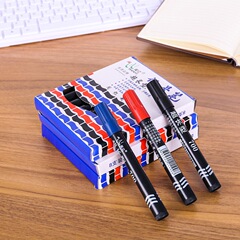 Marker pen black oily non-fading color thick stroke pen large pen hook line pen marker pen marker pen