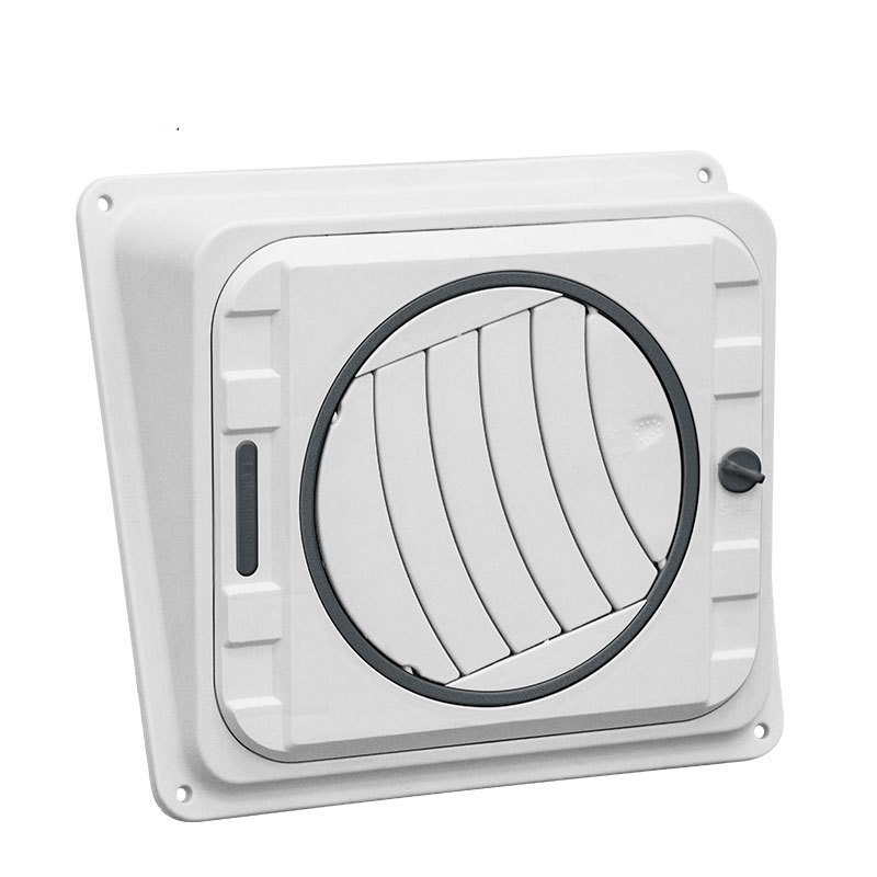 龙鹏环保空调风口管道小出风口工业水冷风机百叶窗式单联侧出风口