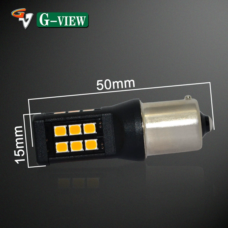 Импортный чип 1156-24smd-5050 светодиодная декоративная автомобильная подсветка поворотного трещата свет для трёхколёсного самоката