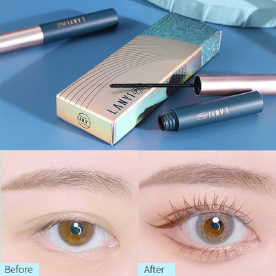 LANYI蝶羽飞仙密长睫毛膏防水不晕染浓密嫁接持久自然纤细卷翘|ru