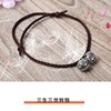 Small bell, ankle bracelet for beloved for elementary school students, retro accessory, wholesale, with sound, sound system, Korean style, simple and elegant design