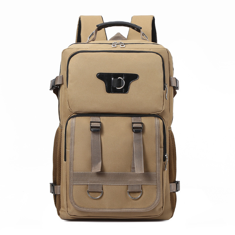 Men's Canvas Army Style Shoulder Travel Tactical Backpacks
