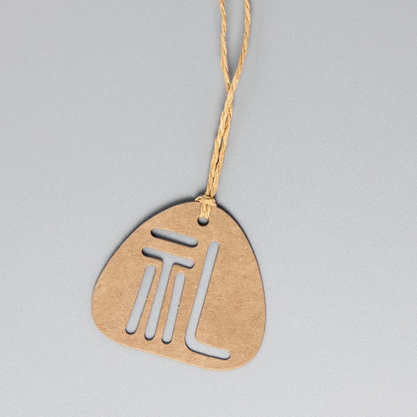 Подарочная бирка из воловьей кожи, 10 штук в копии; никаких наклеек