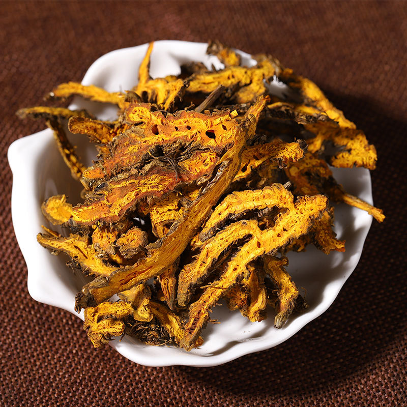 Huang Lian Slices (Coptis chinensis) — Sichuan Bitter Herb, Unsulfured, 500g overview