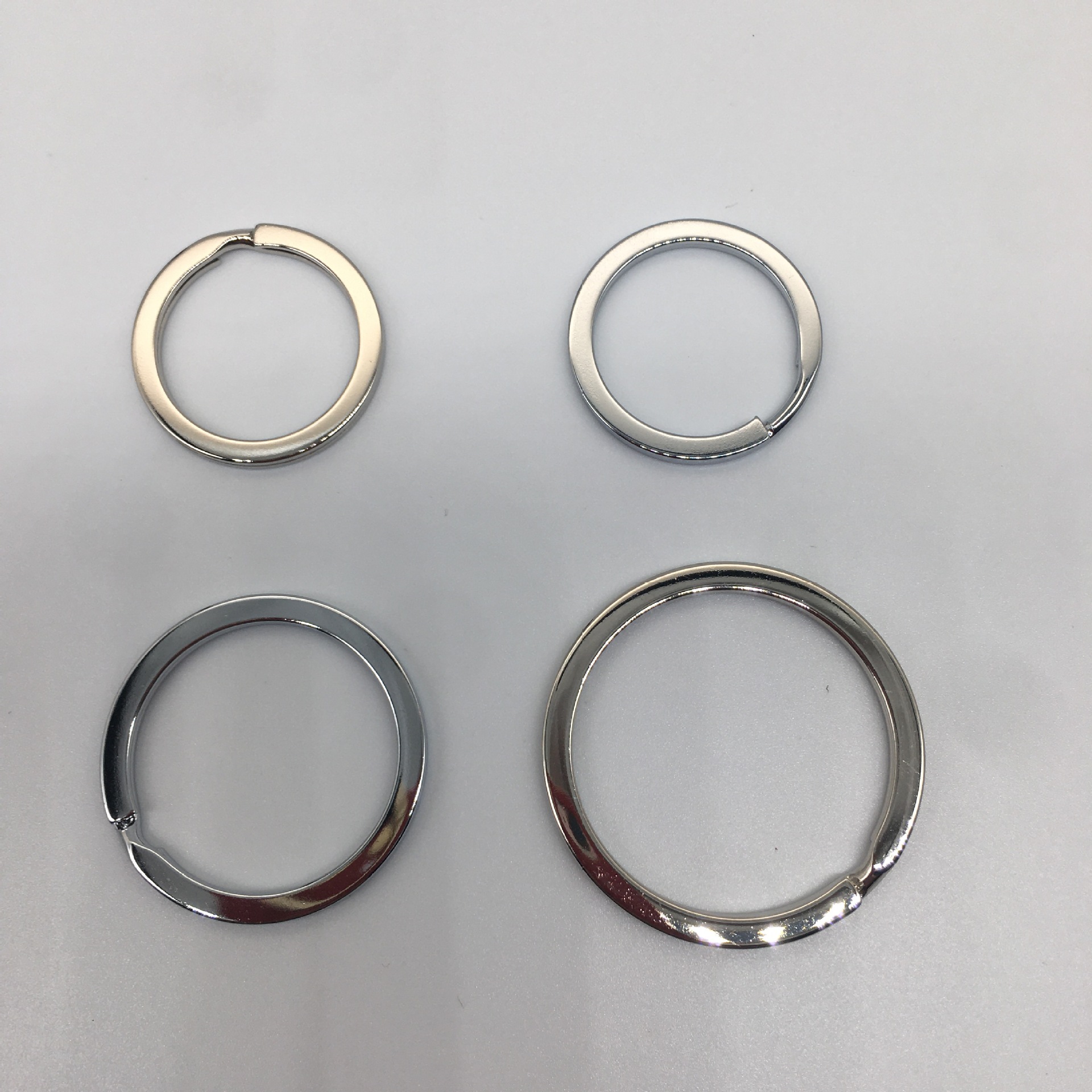 厂家供应高品质2.0x30高档平圈不锈钢钥匙扣 不锈钢环 钥匙圈