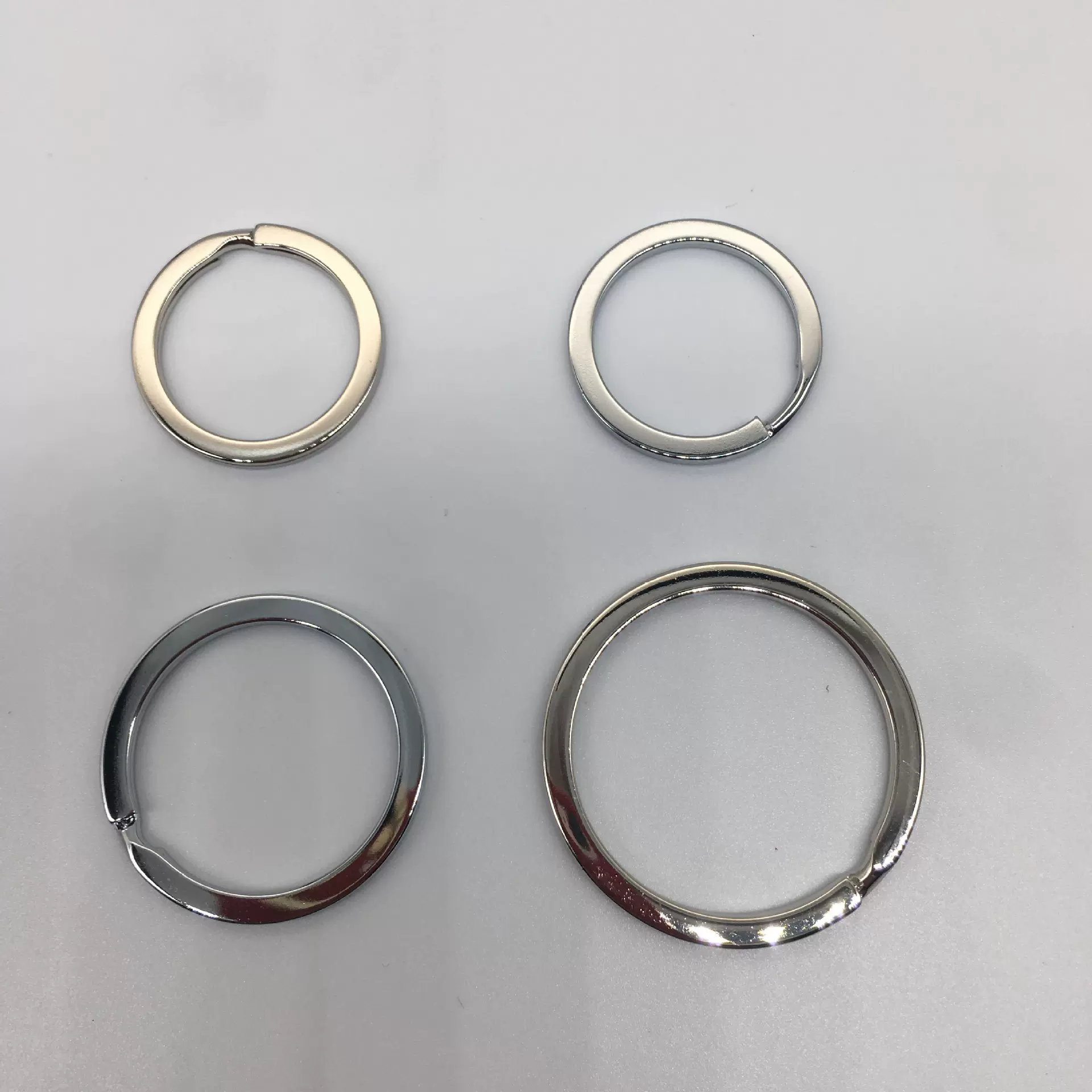 厂家供应高品质2.0x30高档平圈不锈钢钥匙扣 不锈钢环 钥匙圈