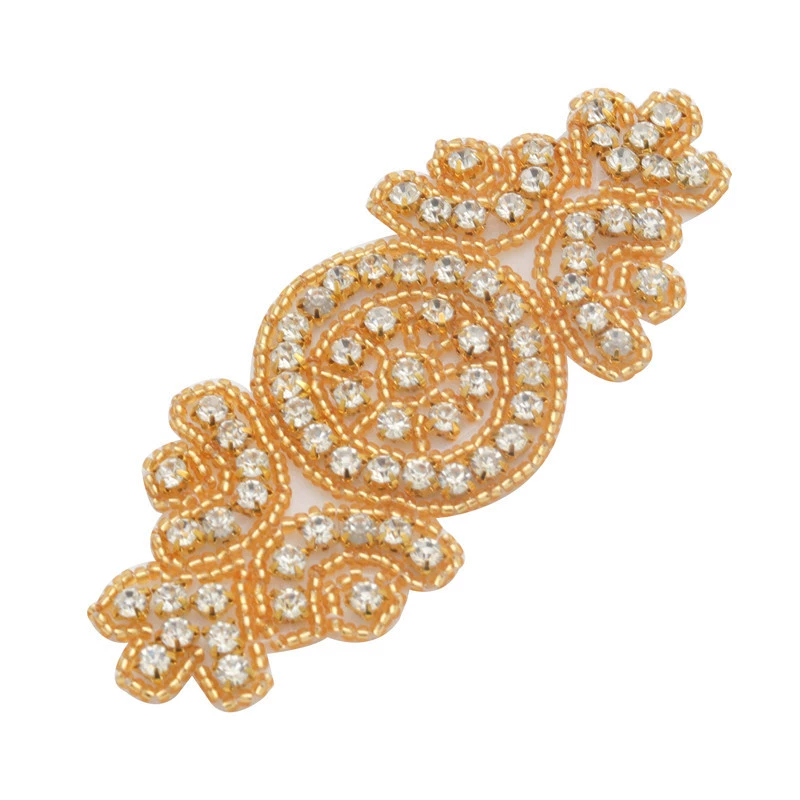 Adhesive sticker, belt for bride, wedding dress from pearl