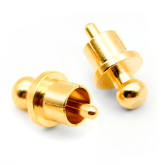 Moyin MVS pure copper gold-plated RCA fever signal shielding cover protective cap dust-proof lotus seat anti-oxidation