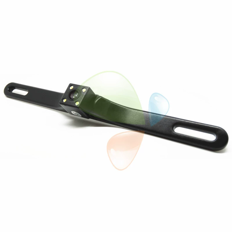 Трансграничная горячая Распродажа 4LED длинная камера заднего вида номерного знака Универсальная рамка номерного знака ночного видения HD реверсивное изображение CCD