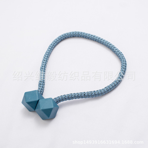 Curtain ties, cross-border hot sale, curtain magnetic buckles, no need to punch holes, no need to install curtain buckles, waterproof curtain tie ropes