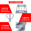 海若折疊手推車四輪拖車裝載重型便攜平板搬運推貨手拉車