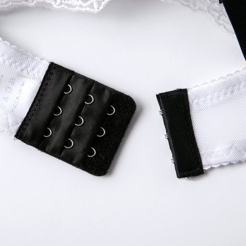 Cross-border foreign trade dropshipping European and American sexy lace with inserts and underwire push-up underwear women's bra set