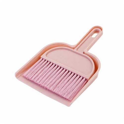 Home Mini Broom and Dustpan Set Creative Desktop Cleaning Small Broom Plastic Garbage Shovel Dustpan