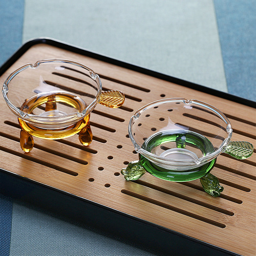 Glass tea filter, tea leak, tea set, fair cup accessories, tea separator, filter, tea separator, Kung Fu tea set
