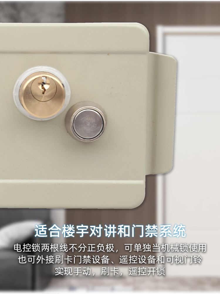 大门电子防盗锁