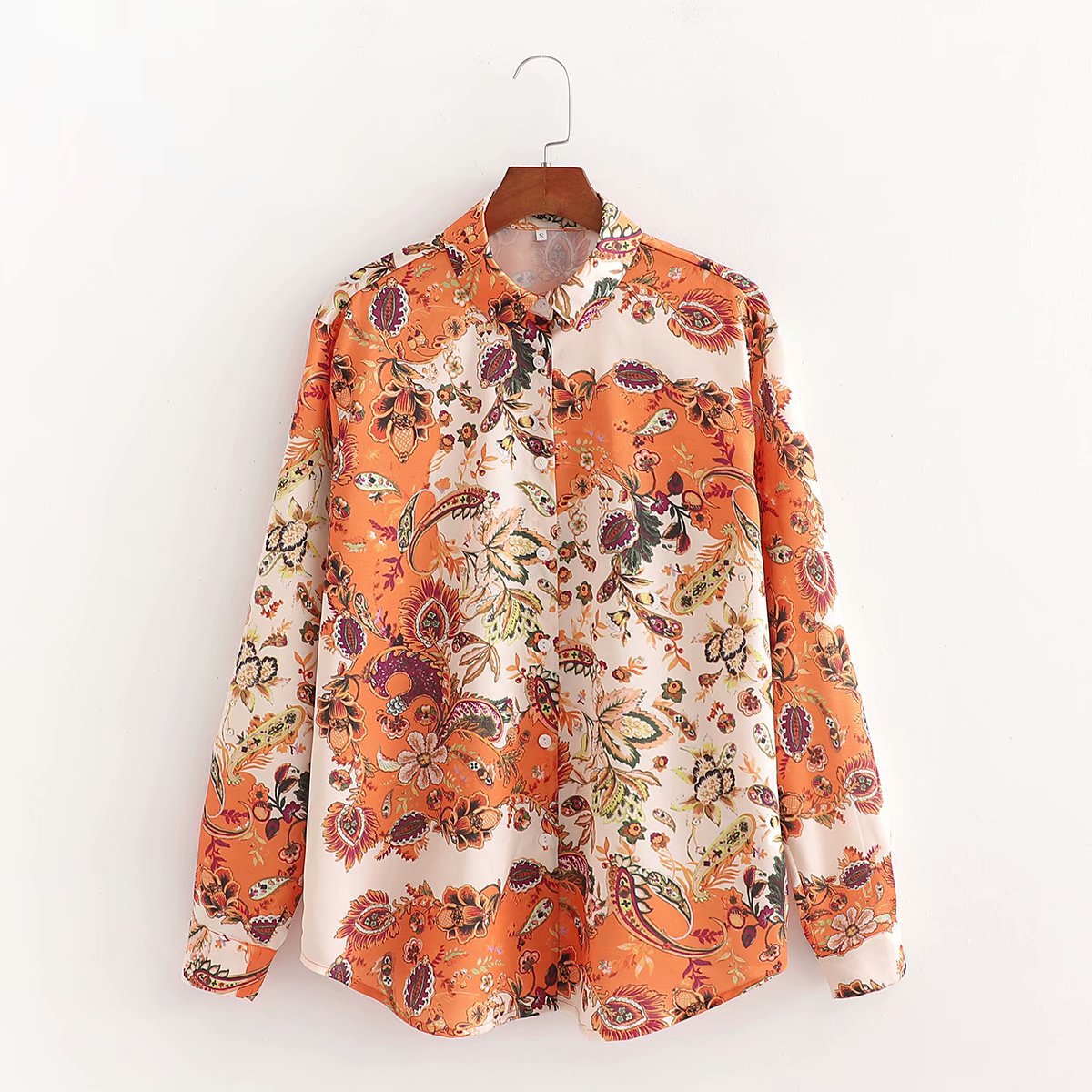 blusa con estampado de otoño NSAM8944