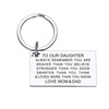 Keychain engraved stainless steel, pendant, European style