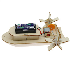 Intelligent Star Electric Paddle Boat Science Experiment DIY Creative Invention for Children Educational Assembly STEM