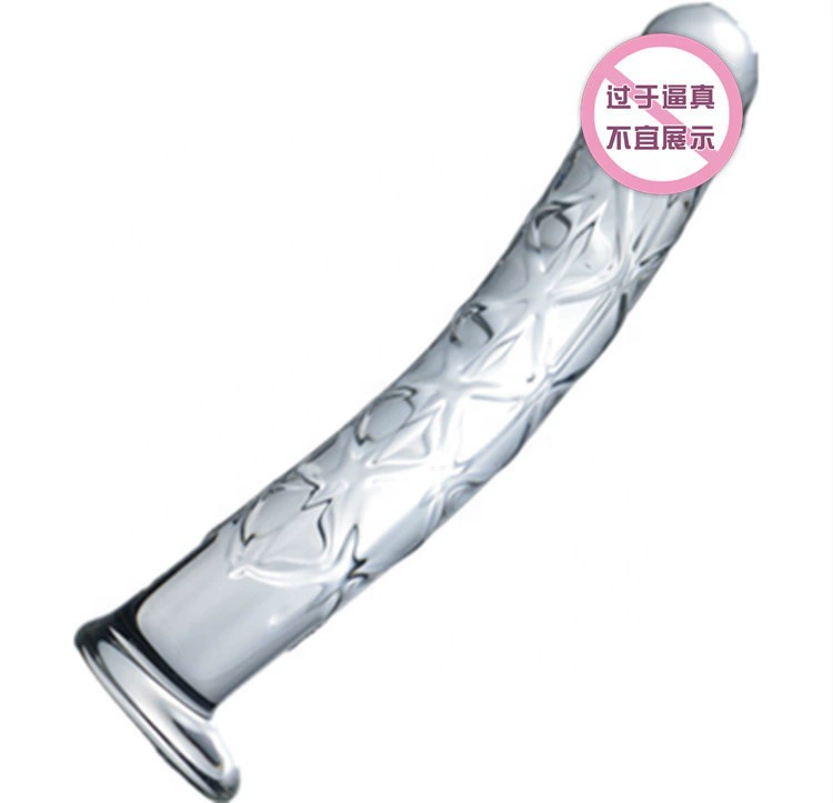 Оптовый дилдо реалистичный стеклянный анальный пробникSex игрушка