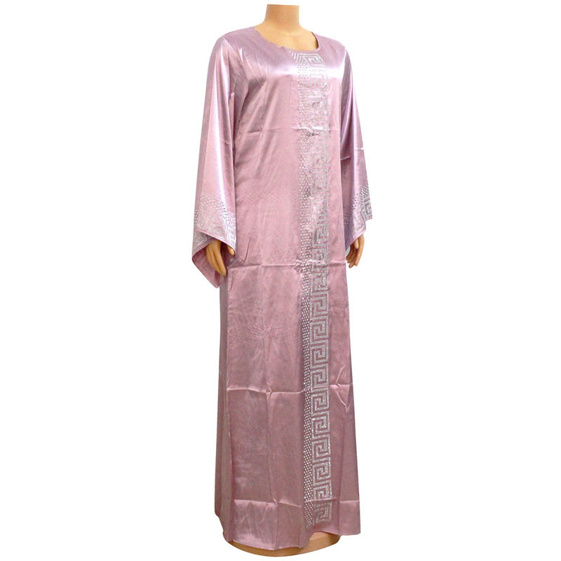 Aliexpress Women's Fashion Style Plus-Size Robe Celebrity Style Imitation Silk Rhinestone Embellished Direct from Manufacturer Now Available