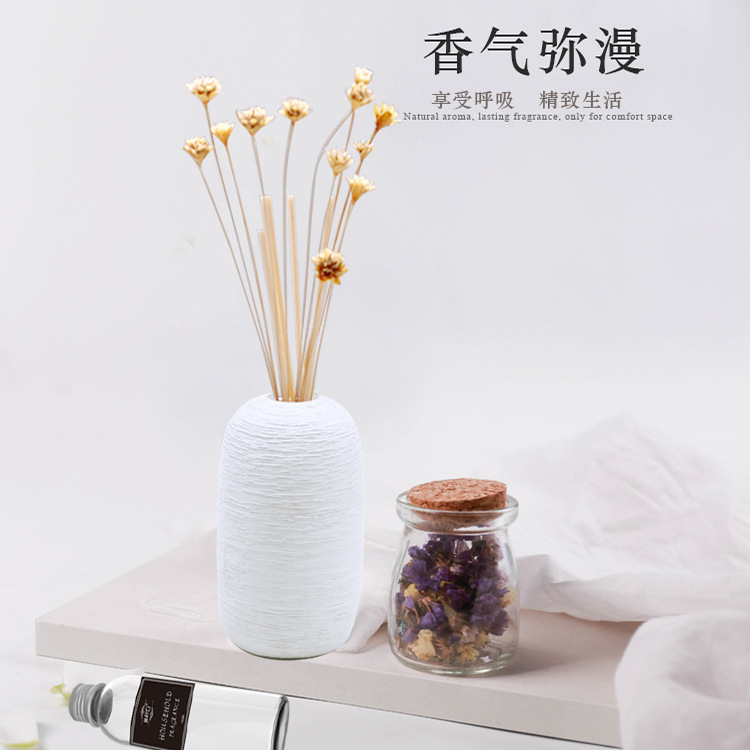 Manufactor Small wholesale ceramics Aromatherapy Home Furnishing Rattan Aromatherapy support OEM customized