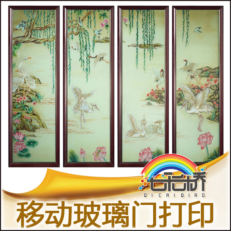 Manufactor customized Acrylic UV Printing Leatherwear UV Printing color printing board UV Printing Hollow board uv machining