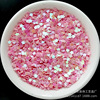 Nail sequins for manicure for kindergarten, toy, slime for contouring, handmade, 12 colors, 3mm