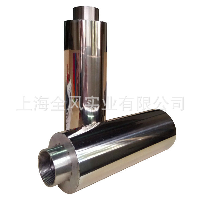 Various size Can be customized Silencer cotton high pressure Blower Stainless steel Silencer Swirl Air pump muffler