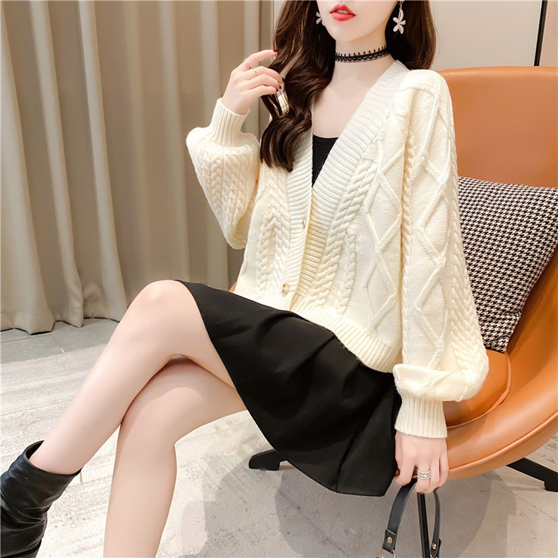 women s solid color loose knitted cardigan nihaostyles clothing wholesale NSBY76912