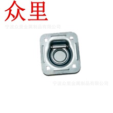 124mm Square Anchor Lashing Point Stainless Steel D Ring