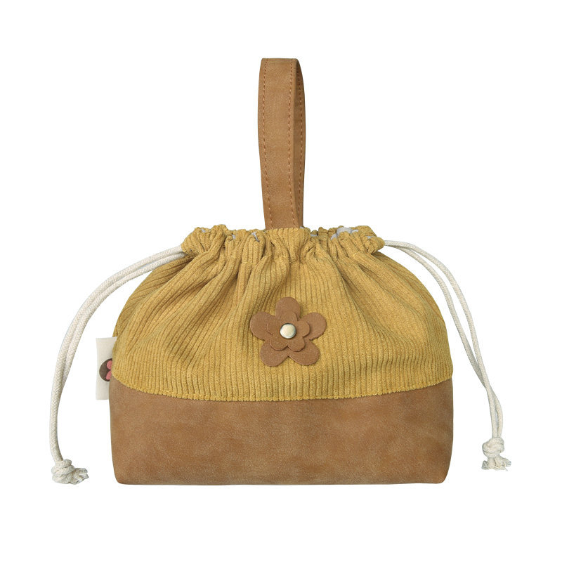 『牧馬城』文芸風弁当包み-土黄