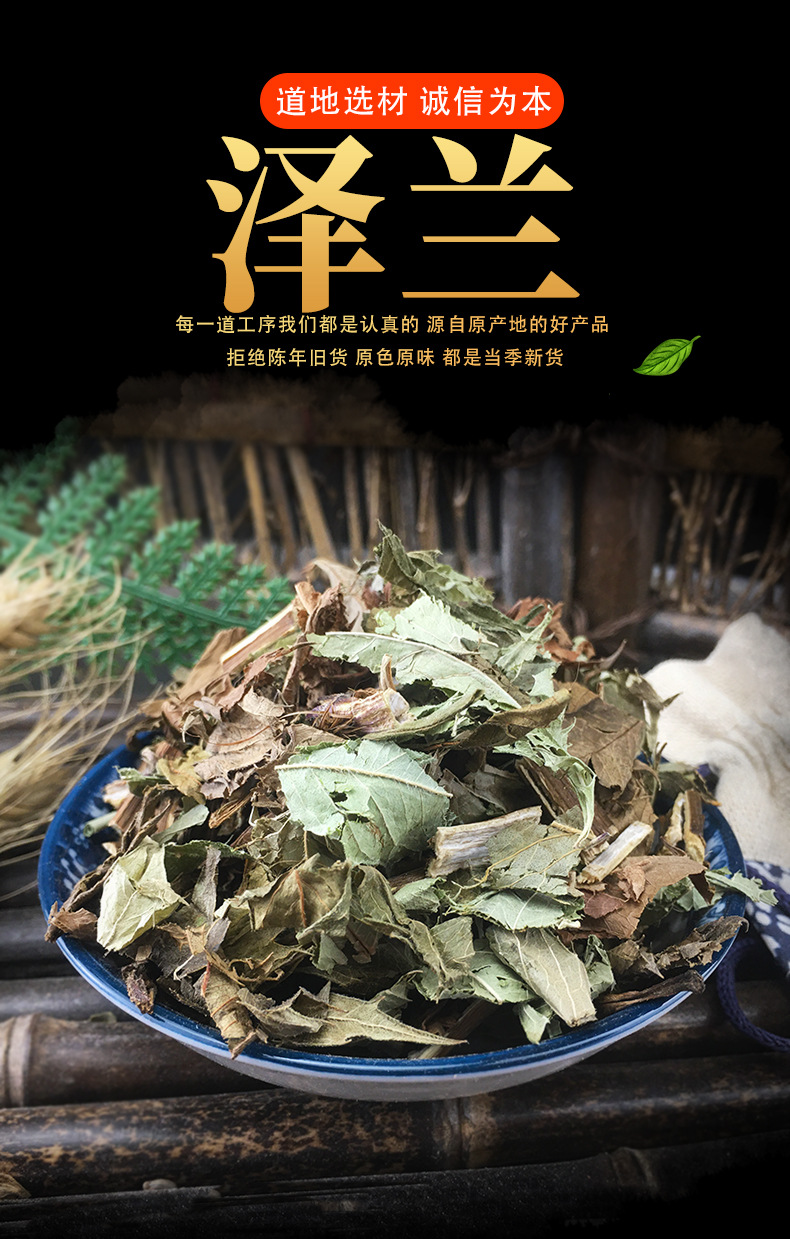 Dried Ze Lan Leaves 500g Chinese Hedyotis Herb Bulk Loose Botanical for Decoction and Herbal Tea key features
