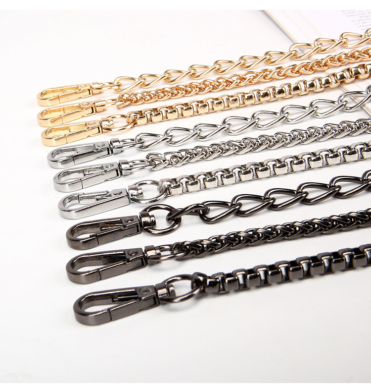 New Metal Chain Shoulder Strap Bag Accessories Long Bag Strap display picture 4