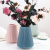 Imitation of ceramic vase Creative Nordic Plastic color vase Living room Powder Hydes Hydroponic Creative Putch Press wholesale