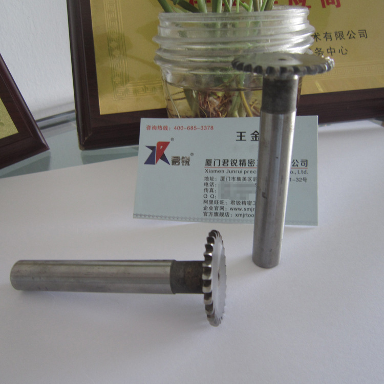 AJR品牌供应带R角焊接合金T型铣刀 焊接钨钢T型刀 非标多齿T型刀