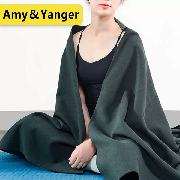 Iyengar Yoga Blanket Yoga-Assisted Inverted Support Meditation Marked