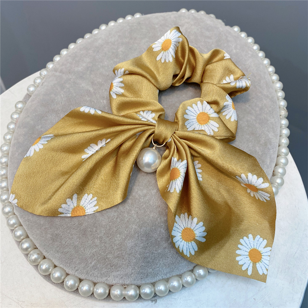 Chiffon Bow Hair Scrunchies display picture 6