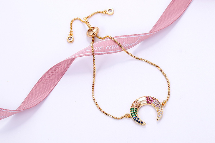 fashion personality seven-color rainbow bracelet