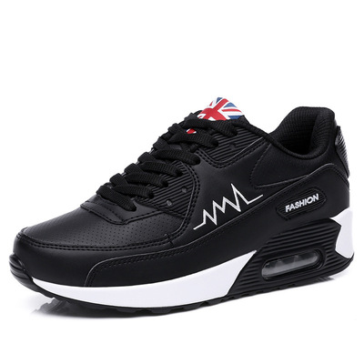 2020新款春夏韓版氣墊鞋跨境批發女跑步休閑運動鞋女單鞋粉白綠黑