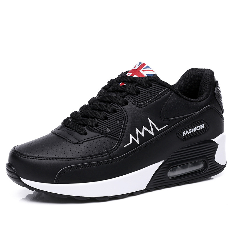 2020新款春夏韓版氣墊鞋跨境批發女跑步休閑運動鞋女單鞋粉白綠黑