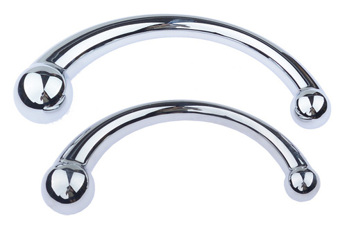 Adult sex toys, prostate massage stick, metal double-ended anal plug, male and female sex products, SM anal plug, G-spot