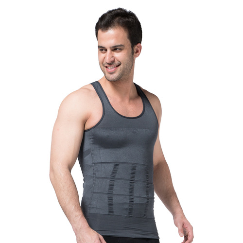 Men's Shapewear Tank Abdomen Vest Corset Back-lifting functional beauty underwear