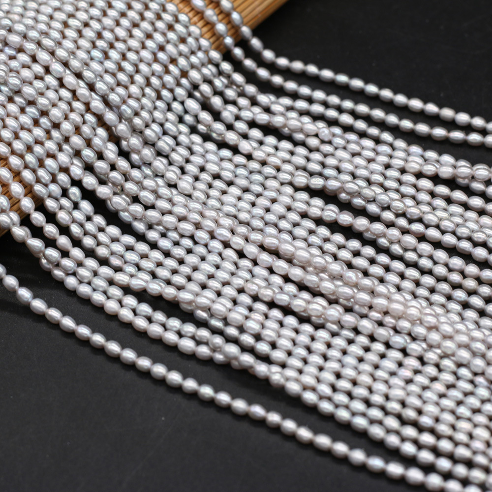 Title 3, Prirodne slatkovodne bisernе ravne perle za DIY...