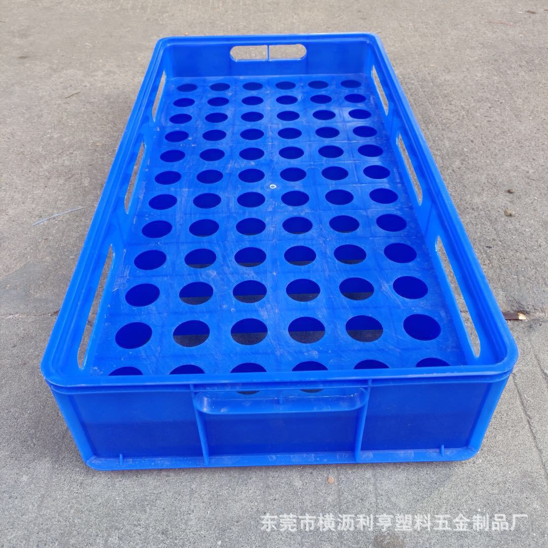 工厂批发加厚塑料筐 铝球泡照明节能灯泡周转箱 2号灯泡箱72只装