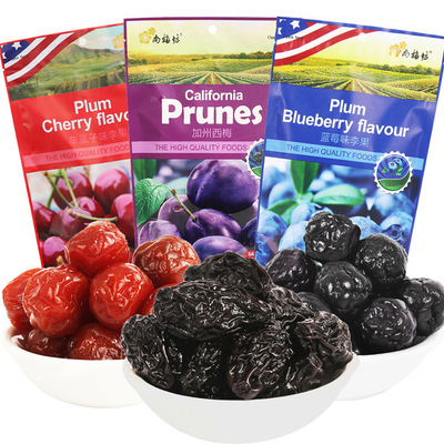 尚梅坊加州西梅车厘子蓝莓138g整袋果脯休闲网红零食蜜饯话梅|ru
