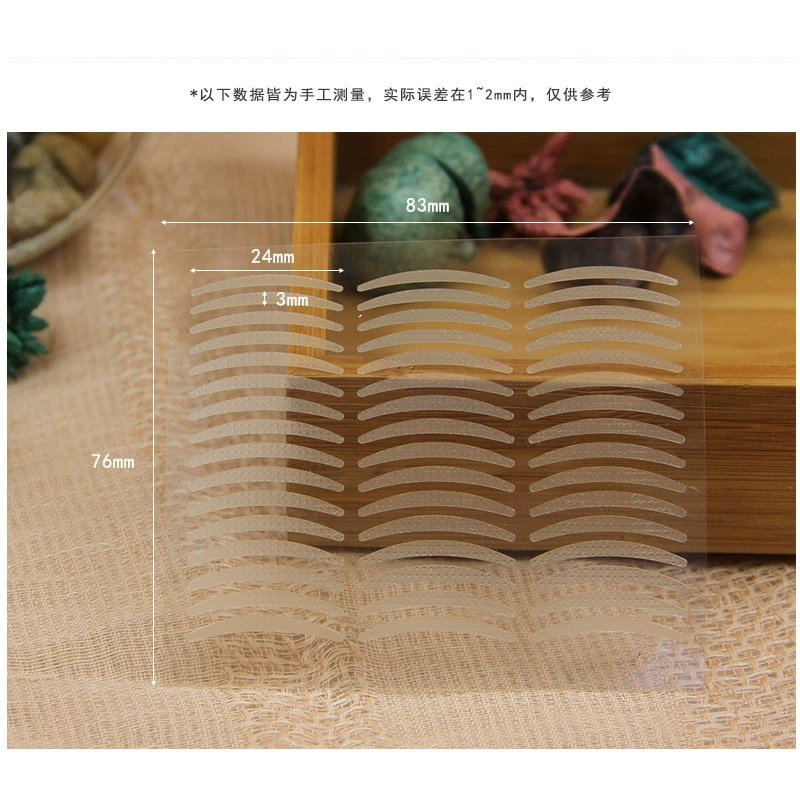 Invisible breathable stickers to create double eyelids, translucent shading, Physicals