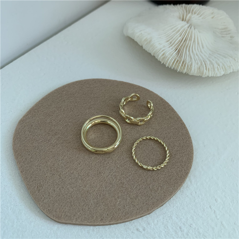 jumpy ring fashion microset zircon joint ring bag key index finger ring tail ring wholesale nihaojewelrypicture10