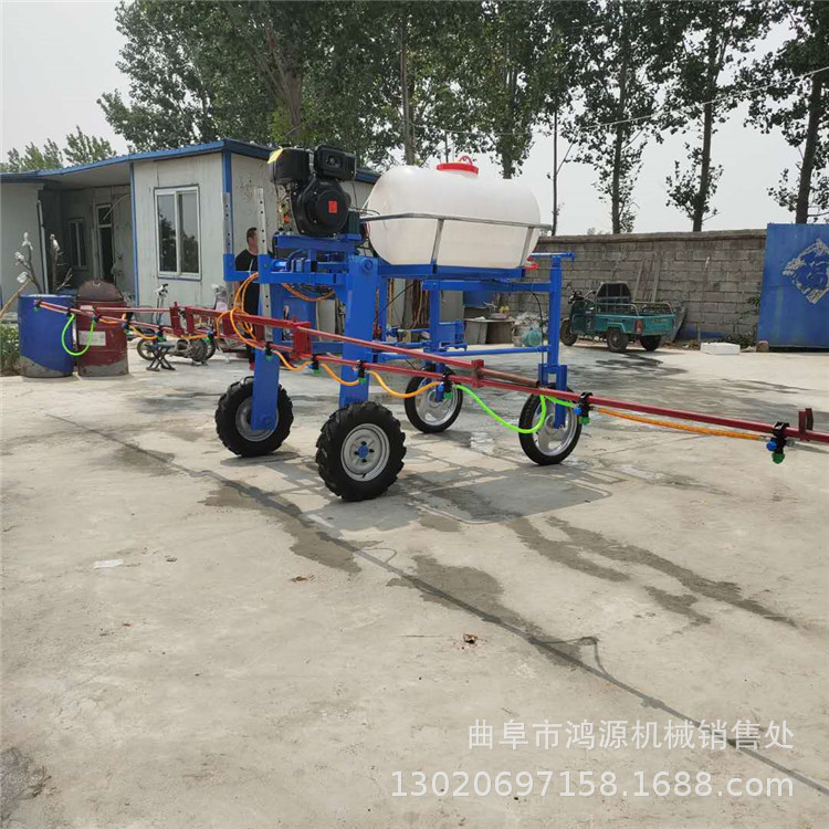 三轮高杆打药机 农作物高架四轮打药机 自走式四轮喷雾机